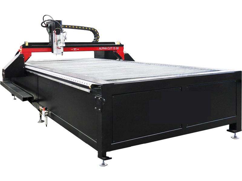 Table de decoupe plasma Alpha Cut 1530