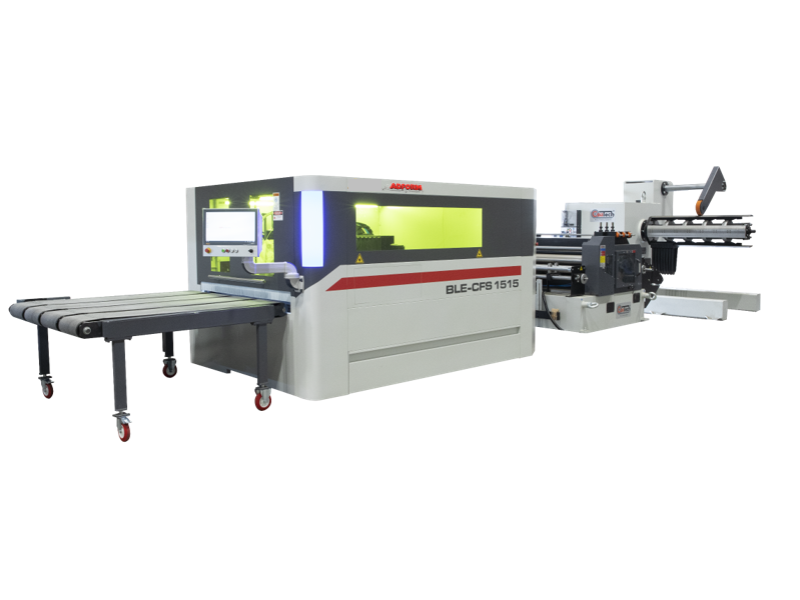 Table de découpe laser fibre pour la tôle BLE CFS 1515 avec bobine