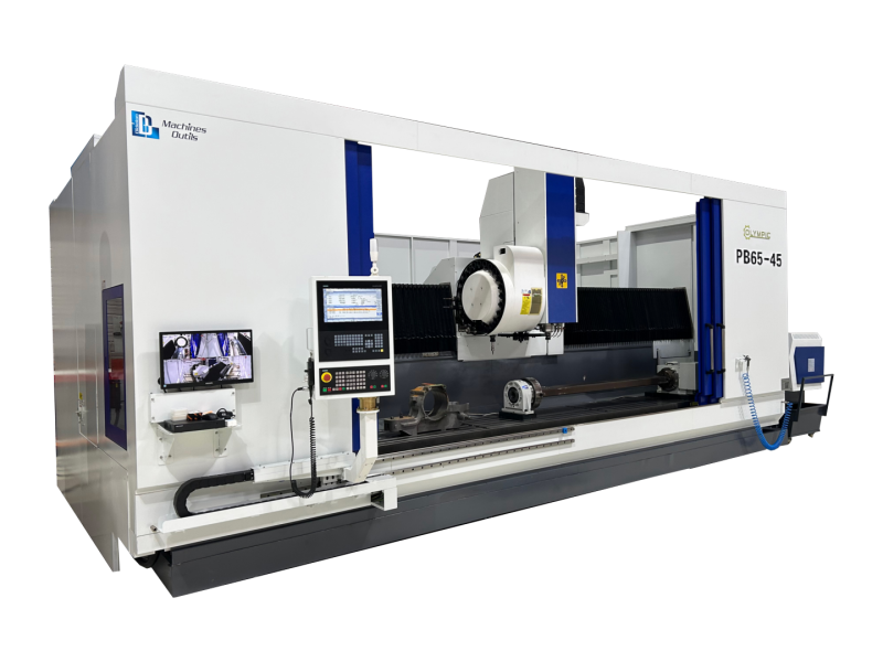 Centre d’usinage vertical 3 axes PB  série (BT40 mixte acier / aluminium)