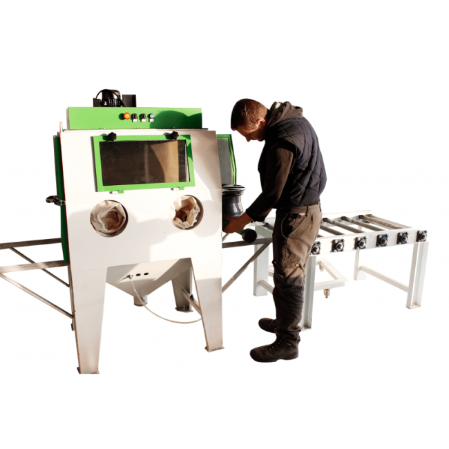 Cabine de peinture pour jantes