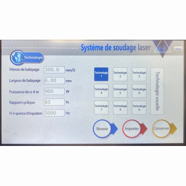 Poste de soudure laser LS2000