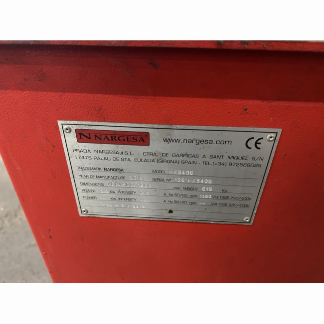 Presse hydraulique occasion NARGESA MX 340G