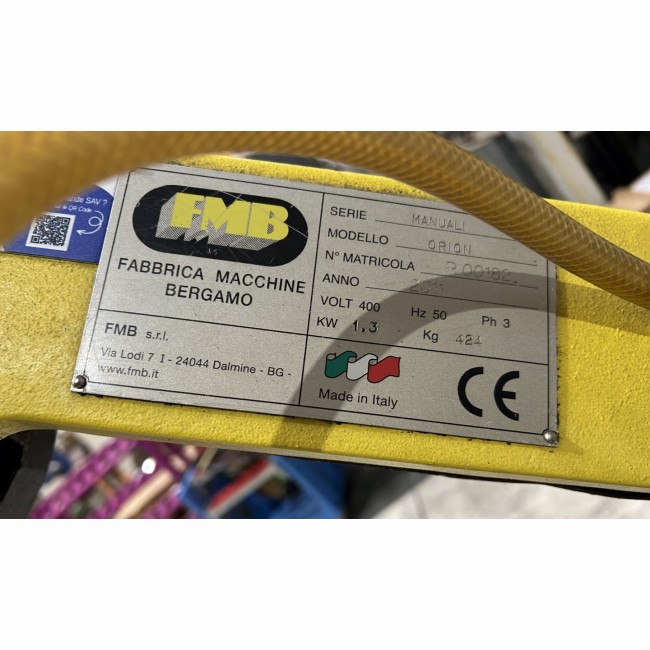 Scie à ruban manuelle occasion FMB ORION