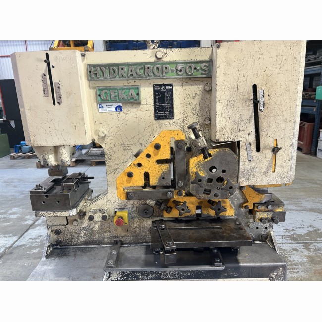 Poinçonneuse occasion GEKA HYDRACROP 50S