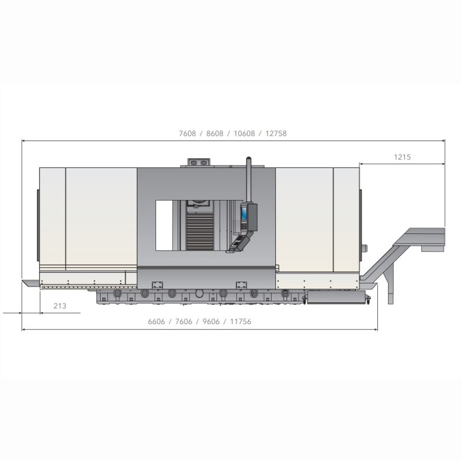 Fraiseuse banc fixe XPERTA ( X: 2000 à 4500 / Y: 1000 / Z: 1000)