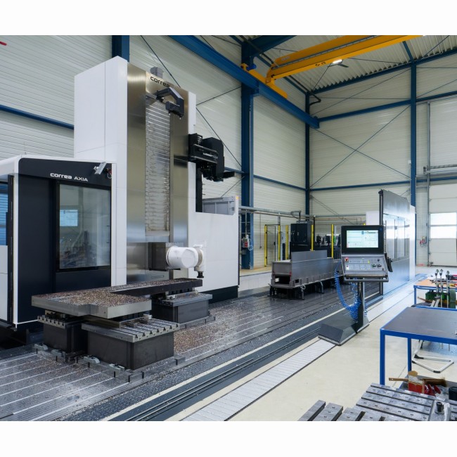 Fraiseuse banc fixe AXIA ( X: 4000 à 25000 / Y: 1500 à 1750 / Z: 2500 à 4000)